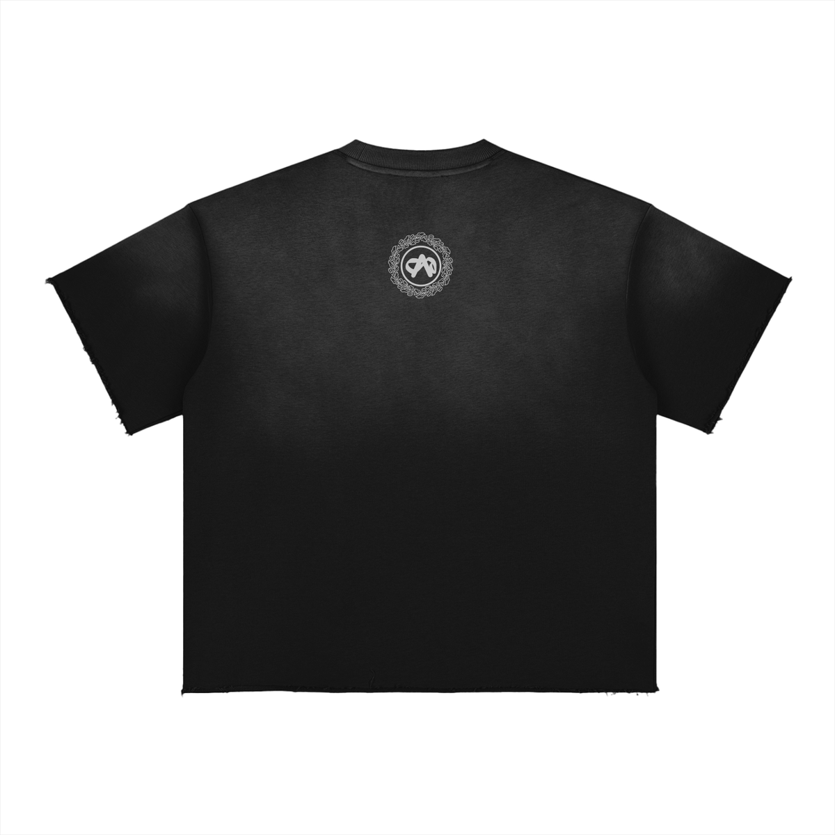 Senti Anjordé Sun Fade Raw Edge T-Shirt