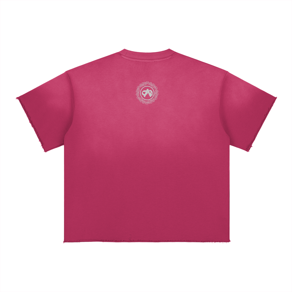 Senti Anjordé Sun Fade Raw Edge T-Shirt