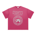 Senti Anjordé Sun Fade Raw Edge T-Shirt