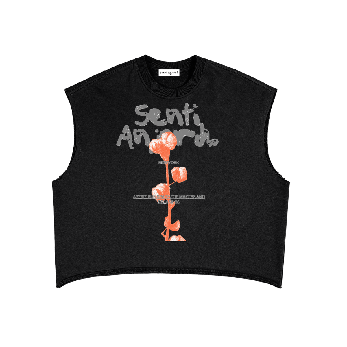 Senti Anjordé French Terry Boxy Tank Top