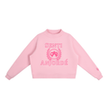 Senti Anjordé Essential Fleece Mock-Neck Crew Sweatshirt