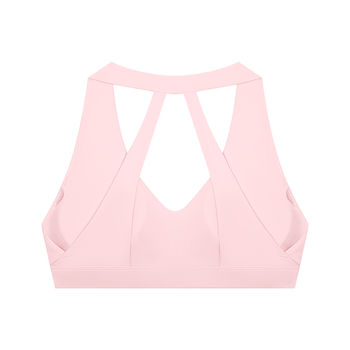 Senti Anjordé Halter Cropped Sports Bra