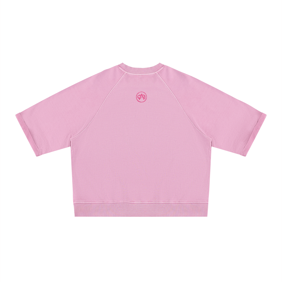 Senti Anjordé Vintage Wash Boxy Short Sleeve Sweatshirt