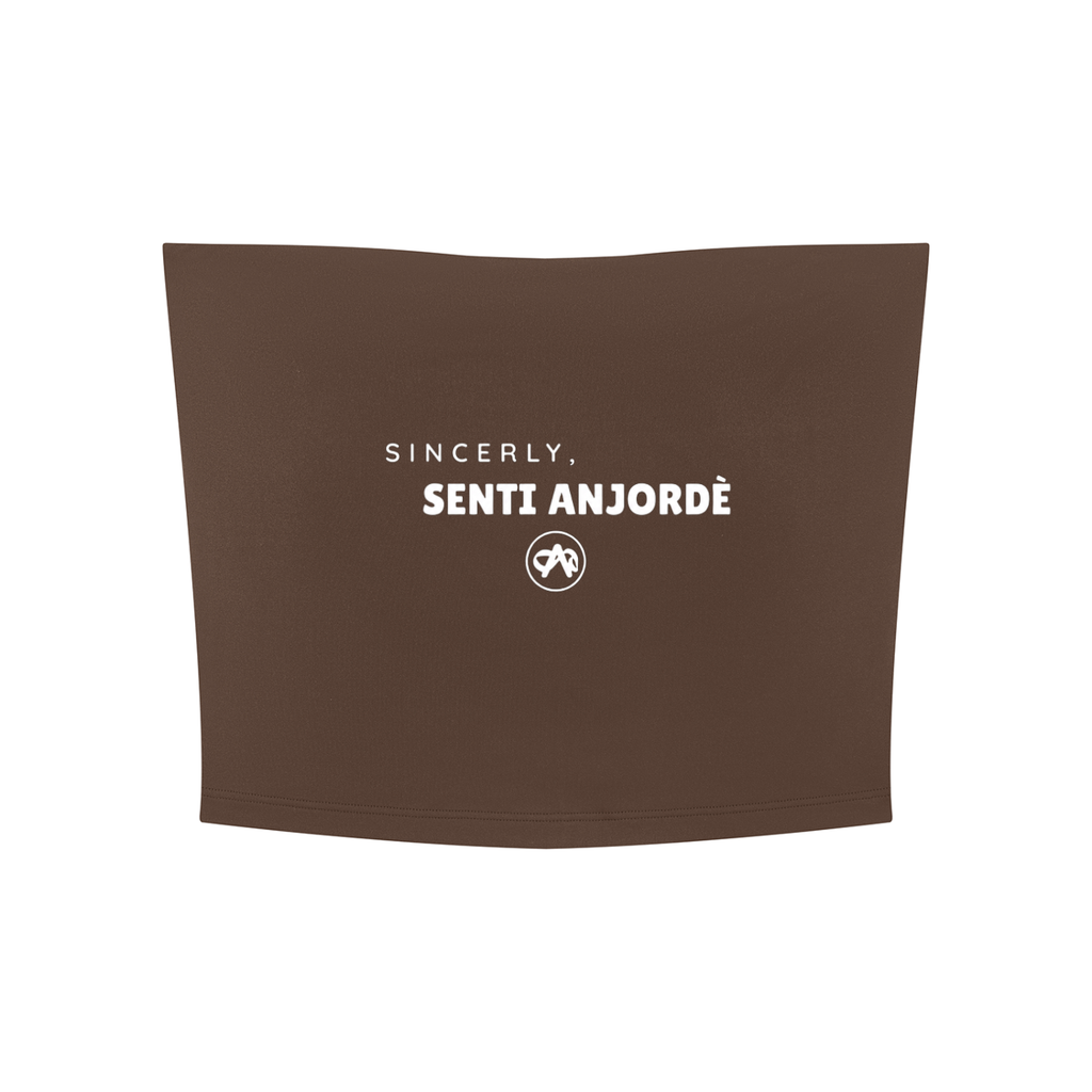 Senti Anjordé Women’s Yoga Cropped Tube Top