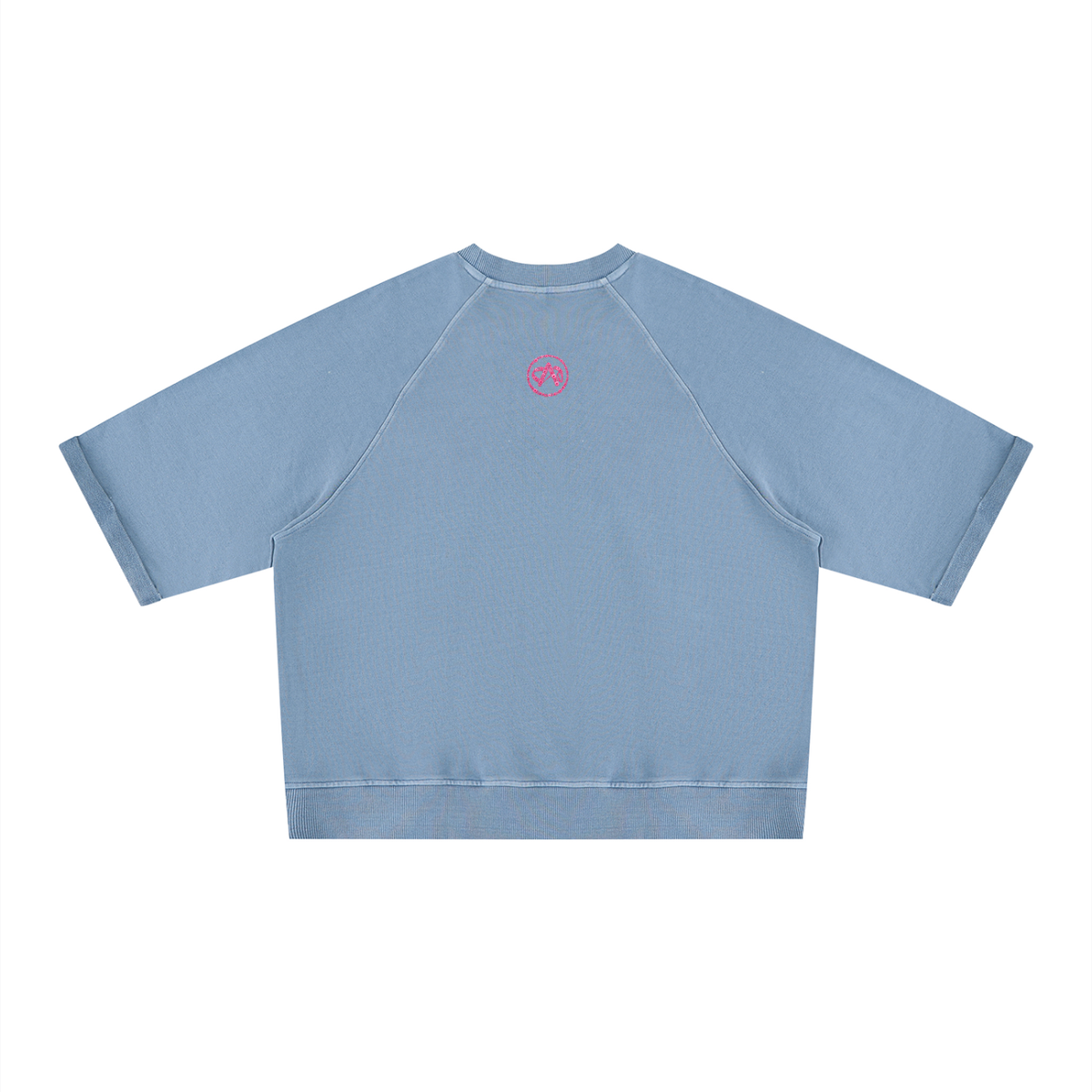 Senti Anjordé Vintage Wash Boxy Short Sleeve Sweatshirt