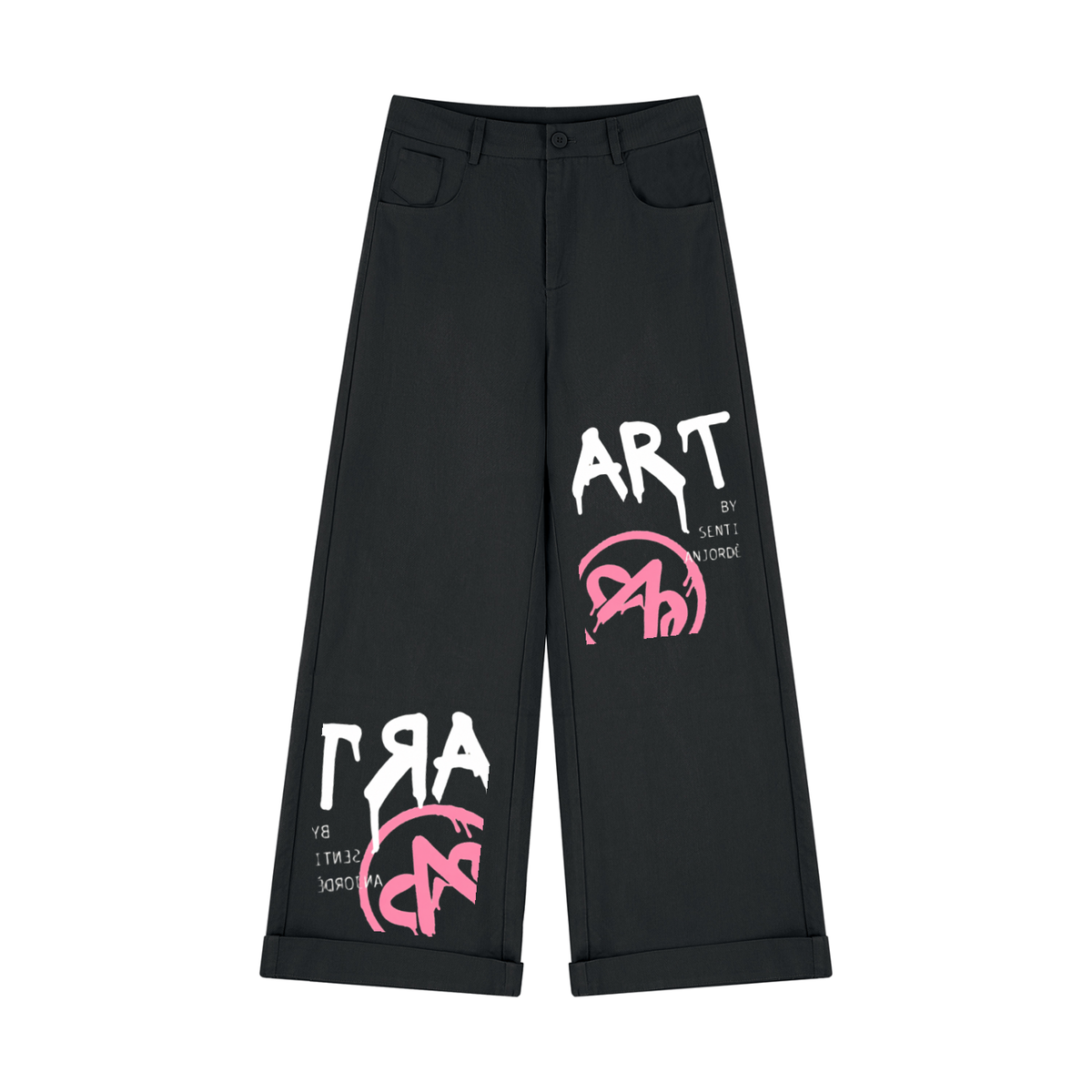Senti Anjordé ‘Art’ Women’s Tencel Wide Leg Pants