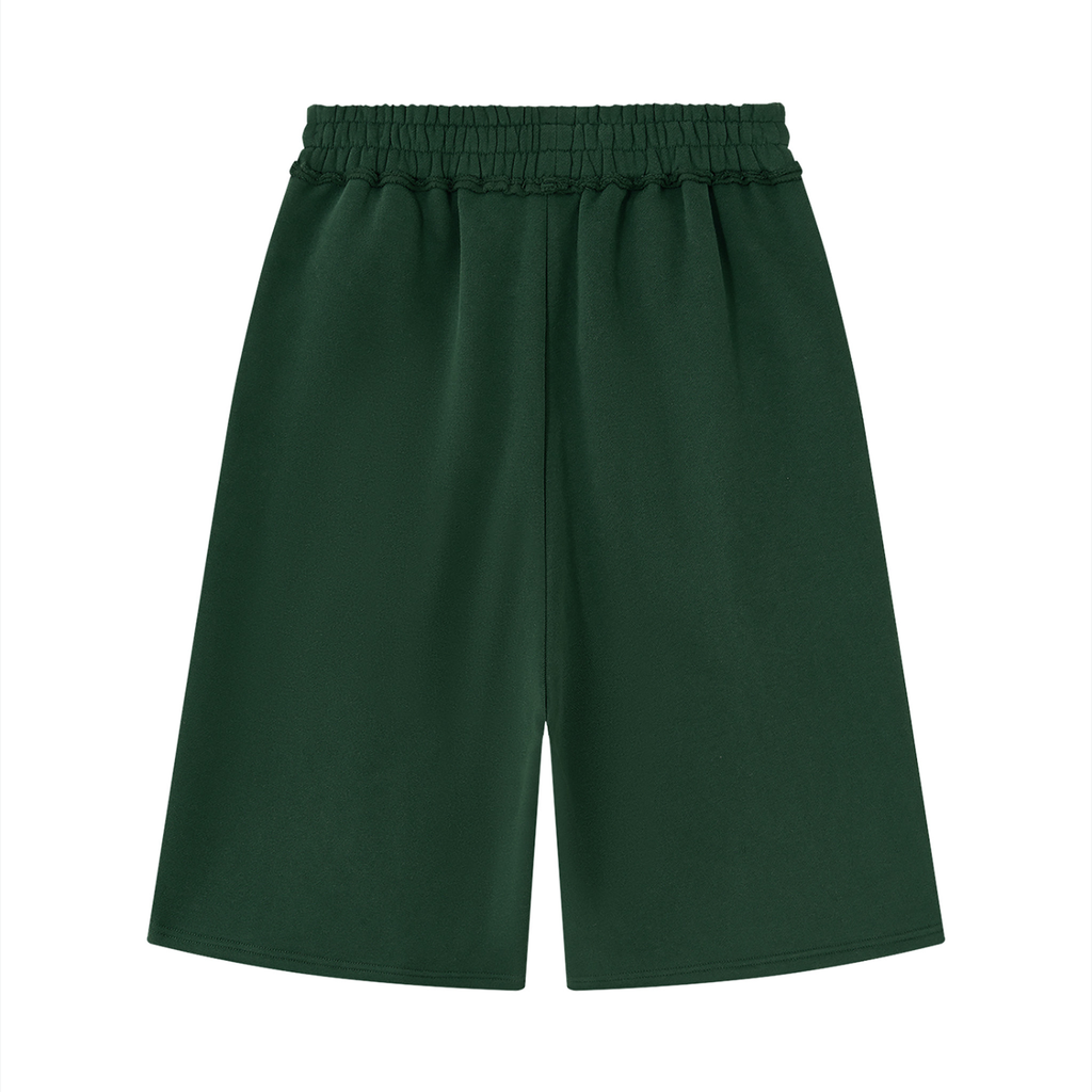 Senti Anjordé Unisex Raw Edge Fleece Shorts