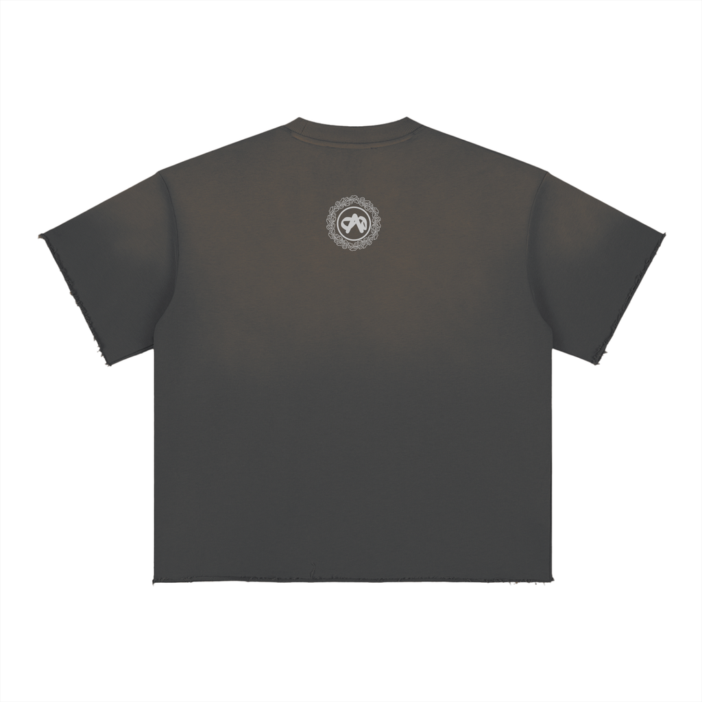 Senti Anjordé Sun Fade Raw Edge T-Shirt